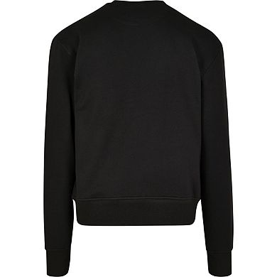 Build Your Brand Unisex Adults Premium Oversize Crew Neck Sweatshirt