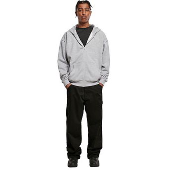 Build Your Brand Mens Ultra Heavyweight Full Zip Hoodie