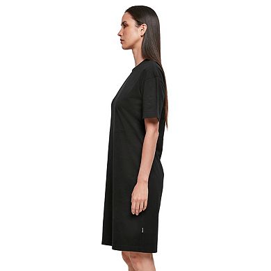 Build Your Brand Womens/Ladies Split Hem Oversized T-Shirt Dress