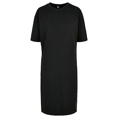 Build Your Brand Womens/Ladies Split Hem Oversized T-Shirt Dress