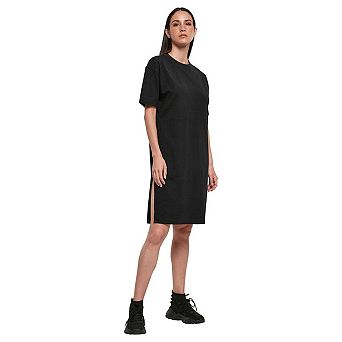 Build Your Brand Womens/Ladies Split Hem Oversized T-Shirt Dress