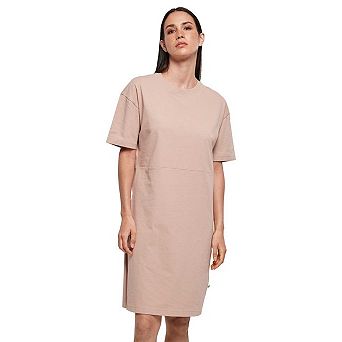 Build Your Brand Womens/Ladies Split Hem Oversized T-Shirt Dress