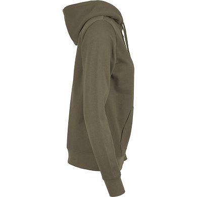 Build Your Brand Womens/Ladies Basic Full Zip Hoodie