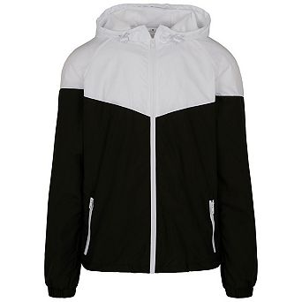 Build Your Brand Mens Tech Two Tone Jacket