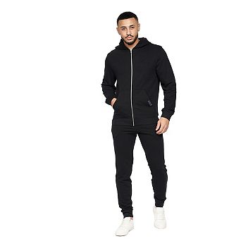 Crosshatch Mens Braxson Full Zip Hoodie