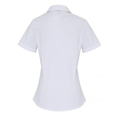 Premier Womens/Ladies Stretch Short-Sleeved Formal Shirt