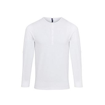Premier Mens Long John Roll Sleeve T-Shirt