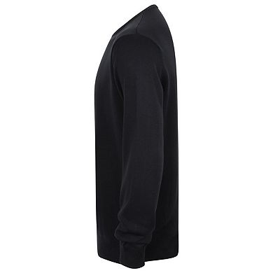 Henbury Mens Cotton Acrylic Crew Neck Sweatshirt