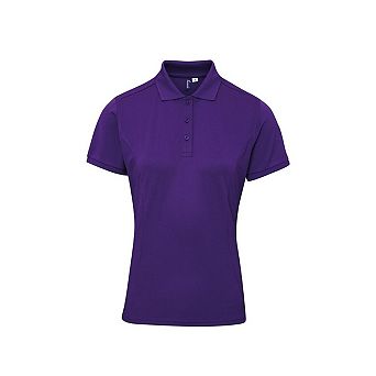 Premier Womens/Ladies Coolchecker Plus Polo Shirt