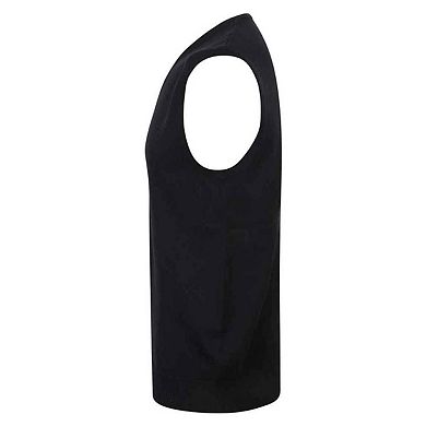 Henbury Mens Cotton Acrylic V Neck Sleeveless Sweatshirt