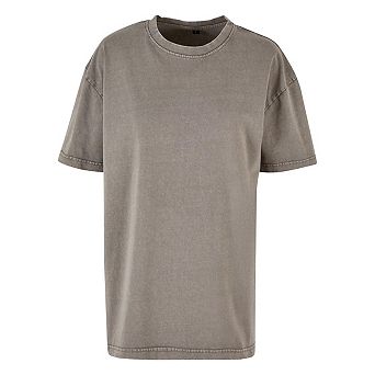 Build Your Brand Womens/Ladies Acid Wash Oversized T-Shirt