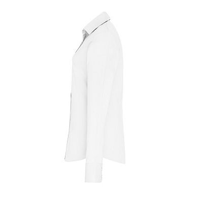 Premier Womens/Ladies Poplin Stretch Long-Sleeved Shirt