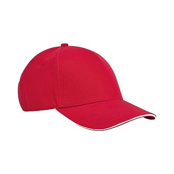 Beechfield Classic Cotton Sandwich Peak Cap