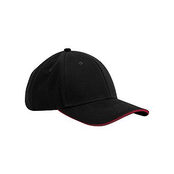 Beechfield Classic 6 Panel Cotton Sandwich Peak Cap