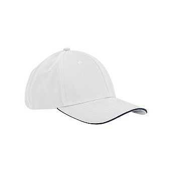Beechfield Classic 6 Panel Cotton Sandwich Peak Cap