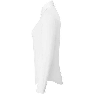 Premier Womens/Ladies Recyclight Poplin Long-Sleeved Formal Shirt