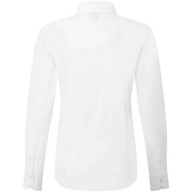 Premier Womens/Ladies Recyclight Poplin Long-Sleeved Shirt