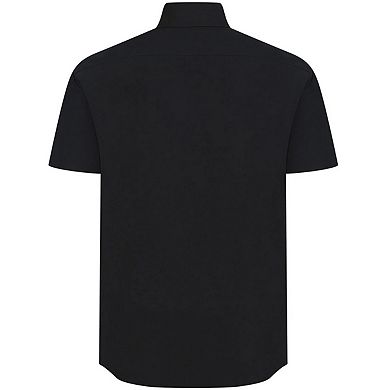 Henbury Mens Cotton Feel CoolPlus Short-Sleeved Formal Shirt