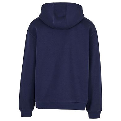 Build Your Brand Unisex Adult Fluffy Pullover Hoodie