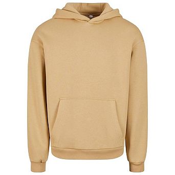 Build Your Brand Unisex Adult Fluffy Pullover Hoodie