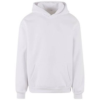 Build Your Brand Unisex Adult Fluffy Pullover Hoodie