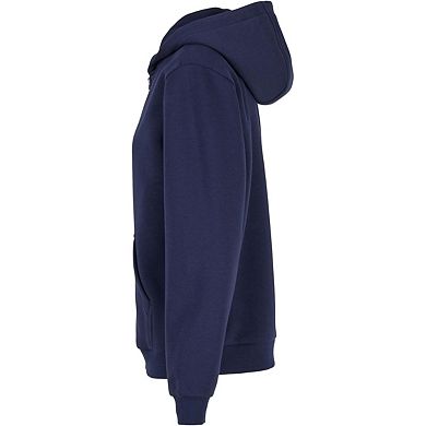 Build Your Brand Womens/Ladies Fluffy Full Zip Hoodie