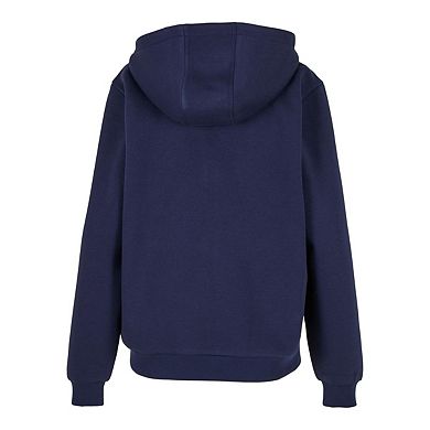 Build Your Brand Womens/Ladies Fluffy Full Zip Hoodie