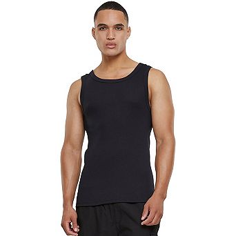 Build Your Brand Mens Plain Tank Top