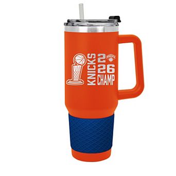 New York Knicks NBA 2026 NBA Champ 40 oz Stainless Steel Colossus Travel Mug