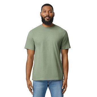 Gildan Mens Softstyle Enzyme Washed Midweight T-Shirt