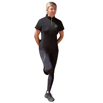 Supreme Products Womens/Ladies Show Rider Short-Sleeved Base Layer Top