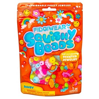 Fidgiwear Squishy Beads Daisy Theme Soft & Squishy Jewelry