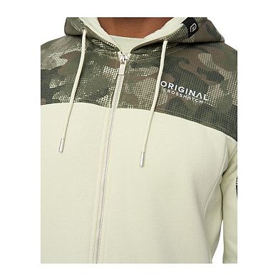 Crosshatch Mens Branton Full Zip Hoodie