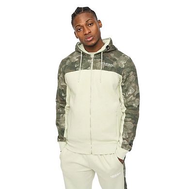 Crosshatch Mens Branton Full Zip Hoodie