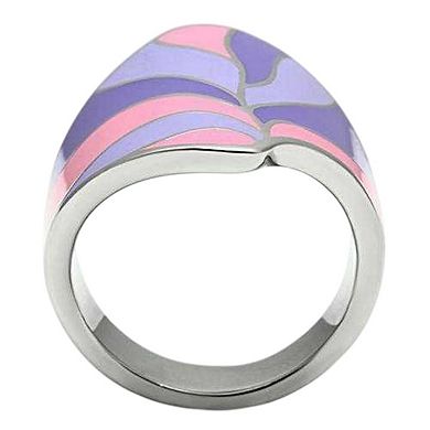 Alamode Abstract Floral Ring