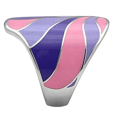 Alamode Abstract Floral Ring