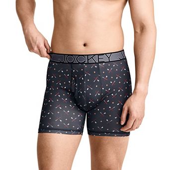 Men's Jockey® Active Microfiber 5-inch Novelty Boxer Brief