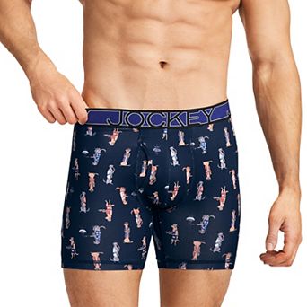Men's Jockey® Active Microfiber 5-inch Novelty Boxer Brief