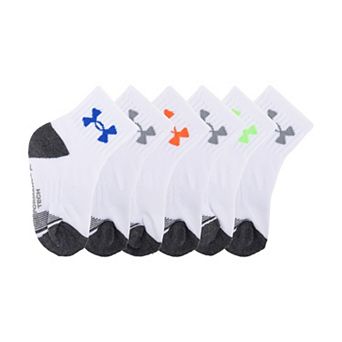 Baby & Toddler Girl Under Armour 6-Pack Lightweight Quarter Socks