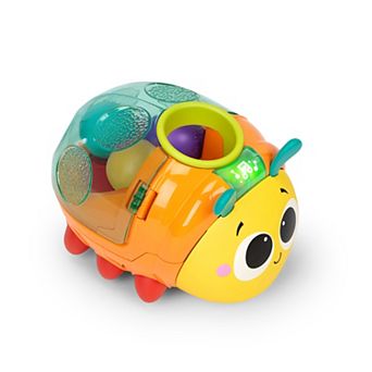 Bright Starts Spin N Chase Bug Ball Popper Toy