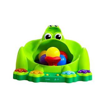 Bright Starts Poppin' Ball Frog Interactive Play Toy