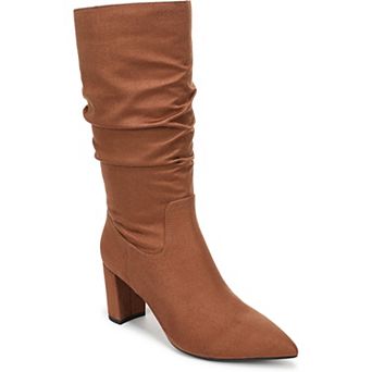 LifeStride Renee Women's Zip Knee-High Boots in Regular and Wide Calf