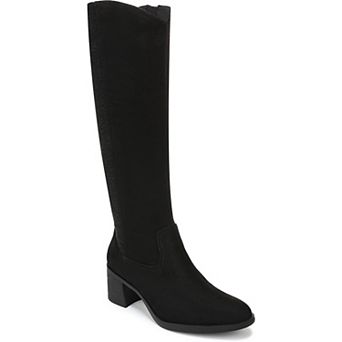 LifeStride Joliet Women's Zip Knee-High Boots in Regular and Wide Calf
