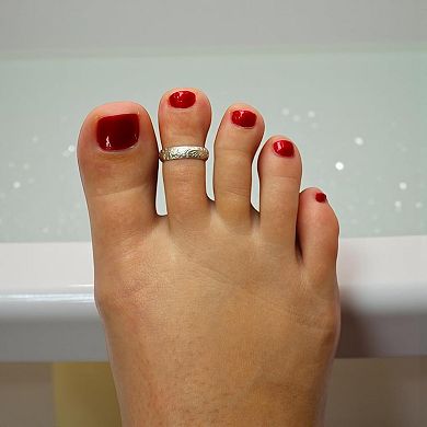 Sterling Silver Adjustable Toe Rings for Women