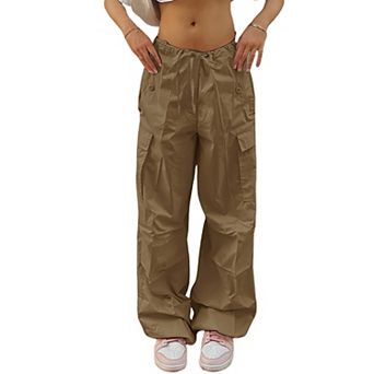 Women's Cargo Pants Quick Dry Lightweight Water Resistant Hiking Pants High Waisted with Pockets