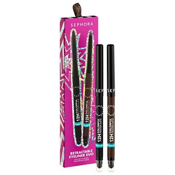 SEPHORA COLLECTION 12H Colorful Waterproof Retractable Eyeliner Duo Set