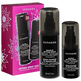 SEPHORA COLLECTION All Day Makeup Setting Spray Duo Set