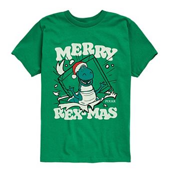 Boys 8-20 Disney's Toy Story Merry Rex-Mas Short Sleeve Graphic Tee