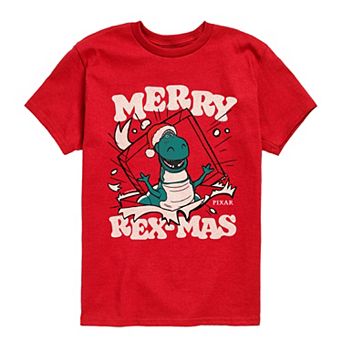 Boys 8-20 Disney's Toy Story Merry Rex-Mas Short Sleeve Graphic Tee