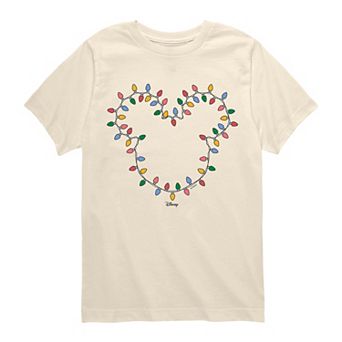 Boys 8-20 Disney's Mickey Mouse Christmas Lights Short Sleeve Graphic Tee